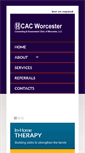Mobile Screenshot of cacworcester.org