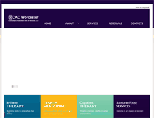 Tablet Screenshot of cacworcester.org